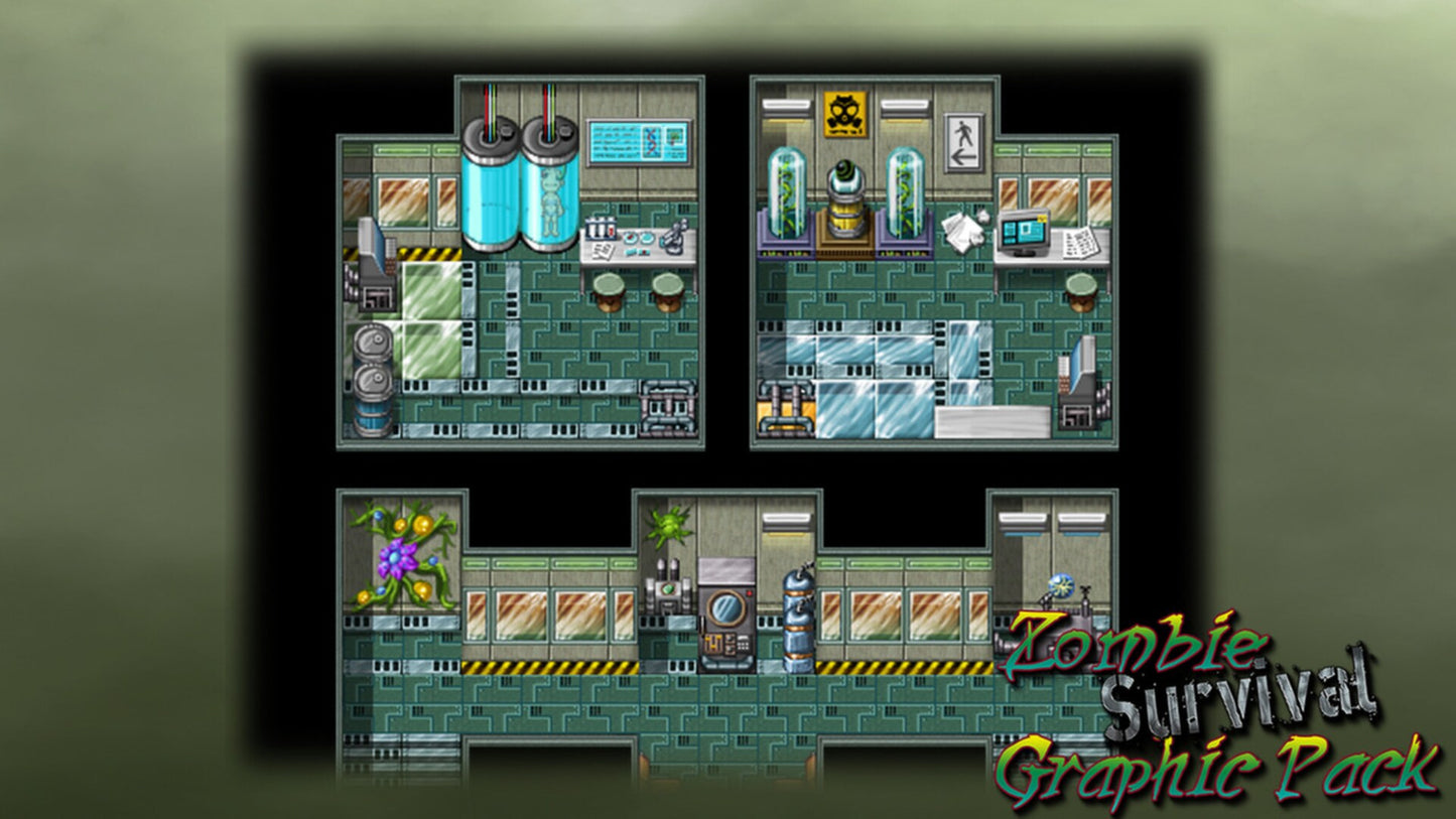 RPG Maker: Zombie Survival Graphic Pack Steam Key GLOBAL   - Degica [Email/Instant Delivery]