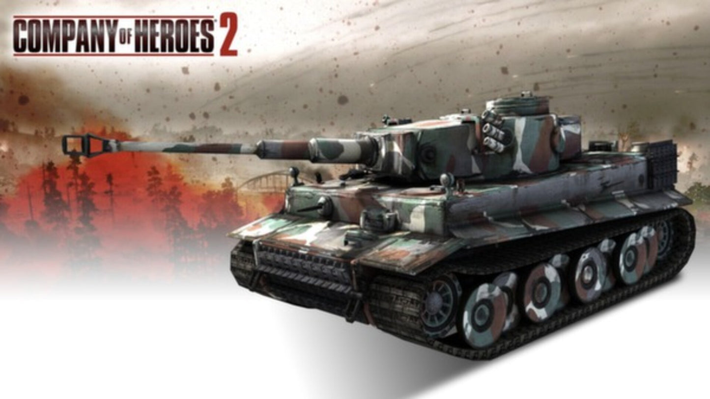 Company of Heroes 2 - German Skin: Four Color Disruptive Pattern Bundle Steam Key GLOBAL   - Feral Interactive (Linux) [Email/Instant Delivery]