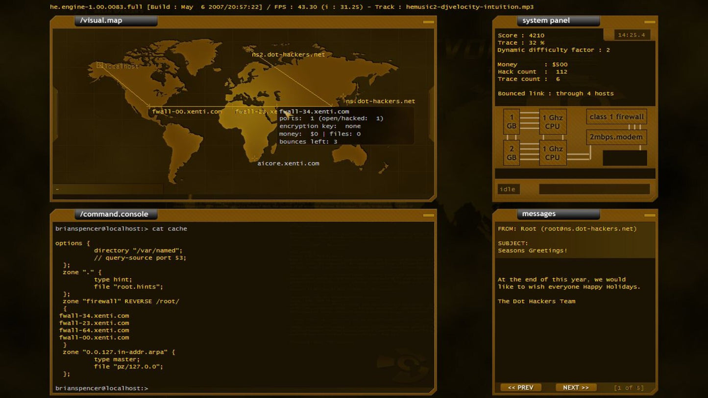 Hacker Evolution Steam Key GLOBAL   - exosyphen studios [Email/Instant Delivery]