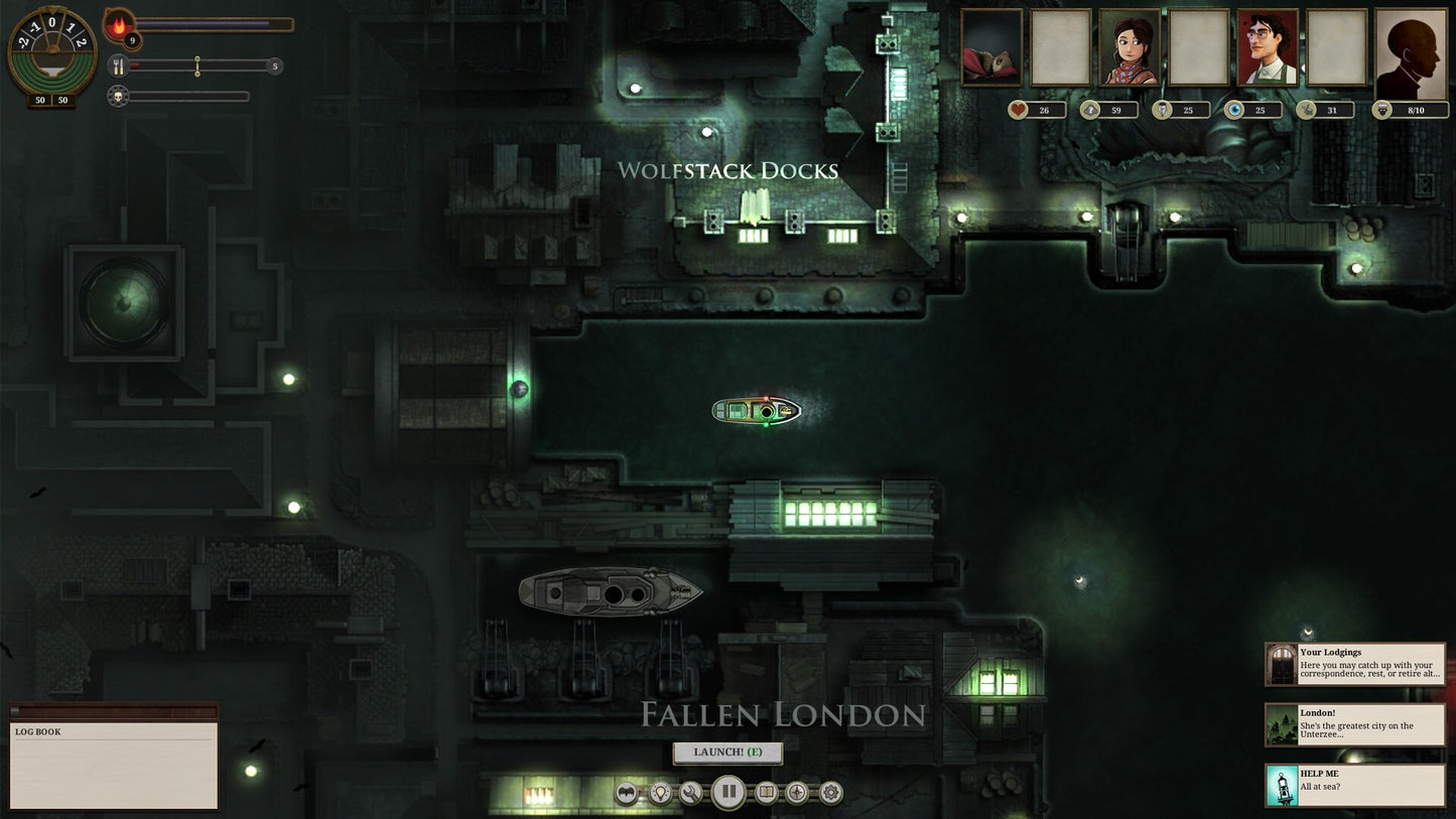 Sunless Sea (PC) - Steam Key - GLOBAL   - Failbetter Games [Email/Instant Delivery]