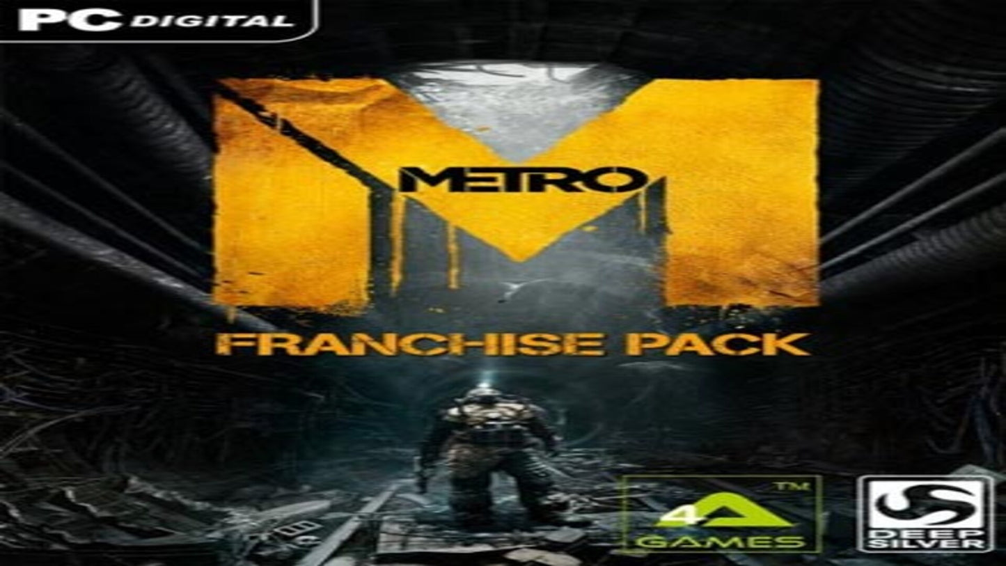 Metro Franchise Pack (PC) - Steam Key - GLOBAL   - Deep Silver [Email/Instant Delivery]