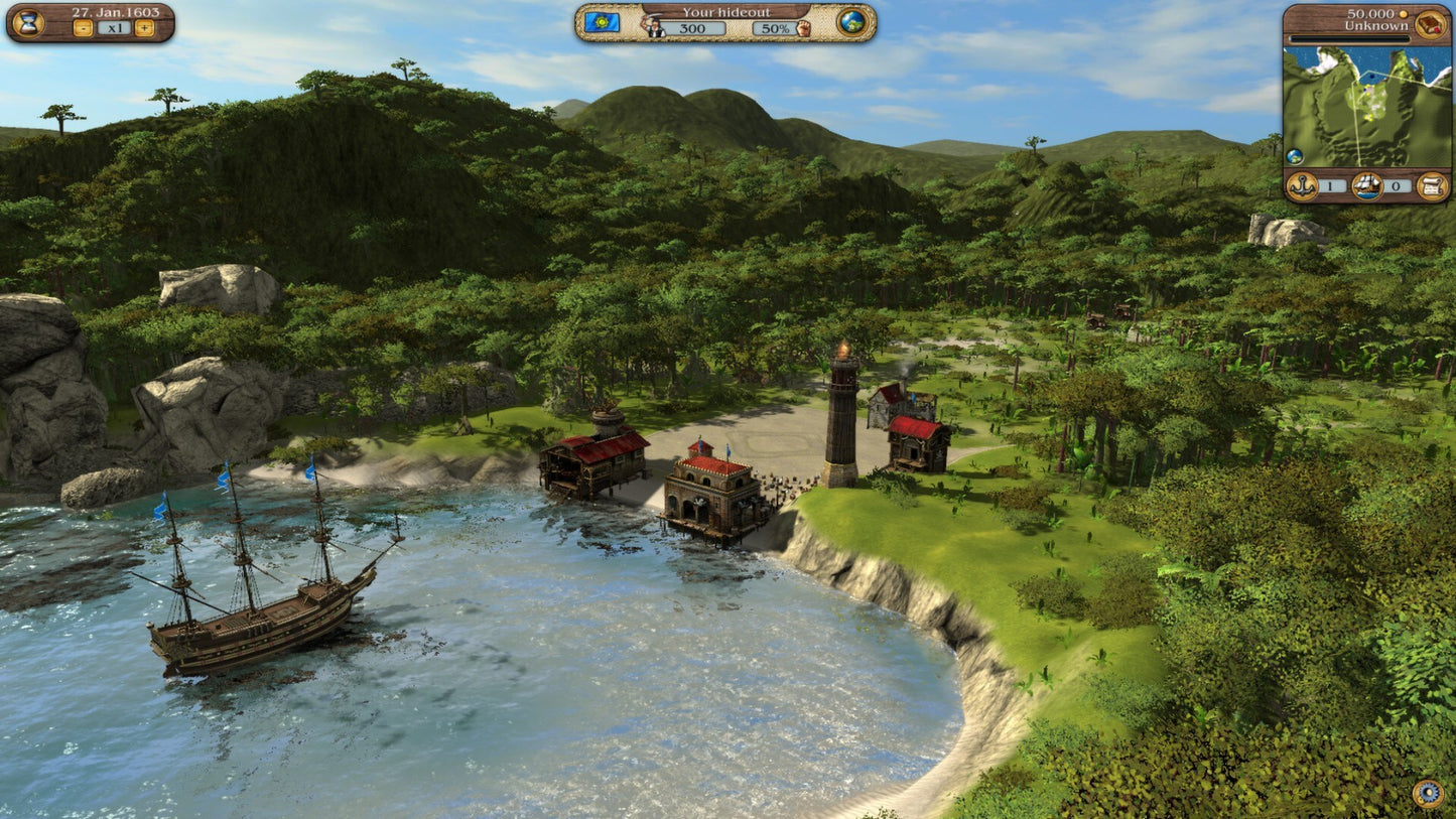 Port Royale 3 | Gold Edition (PC) - Steam Key - GLOBAL   - Kalypso Media [Email/Instant Delivery]