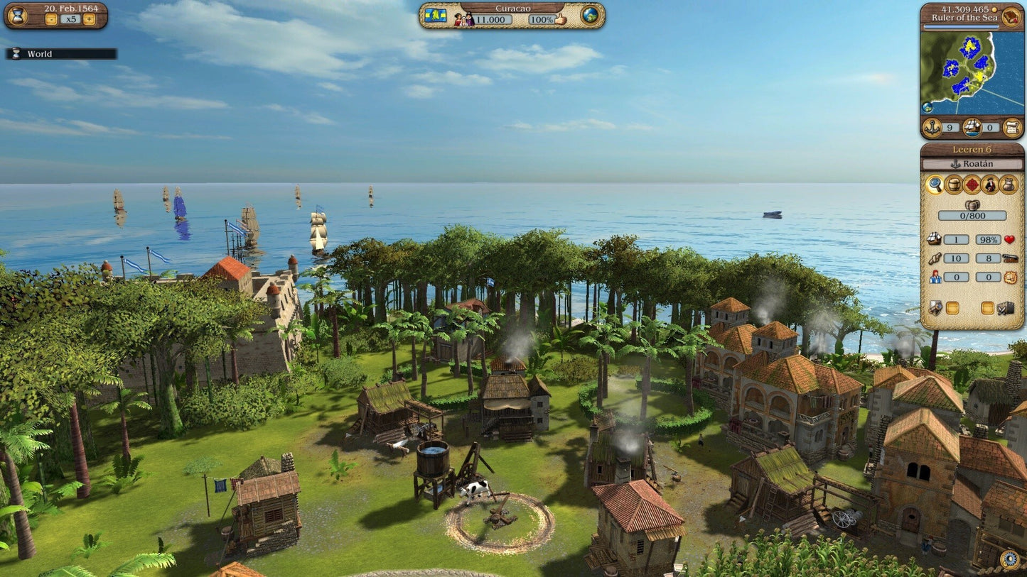Port Royale 3 | Gold Edition (PC) - Steam Key - GLOBAL   - Kalypso Media [Email/Instant Delivery]