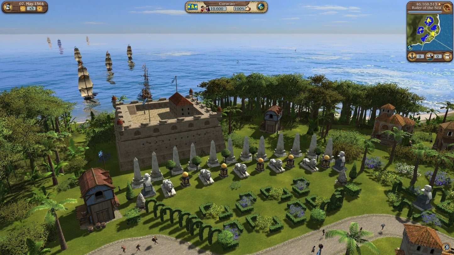 Port Royale 3 | Gold Edition (PC) - Steam Key - GLOBAL   - Kalypso Media [Email/Instant Delivery]