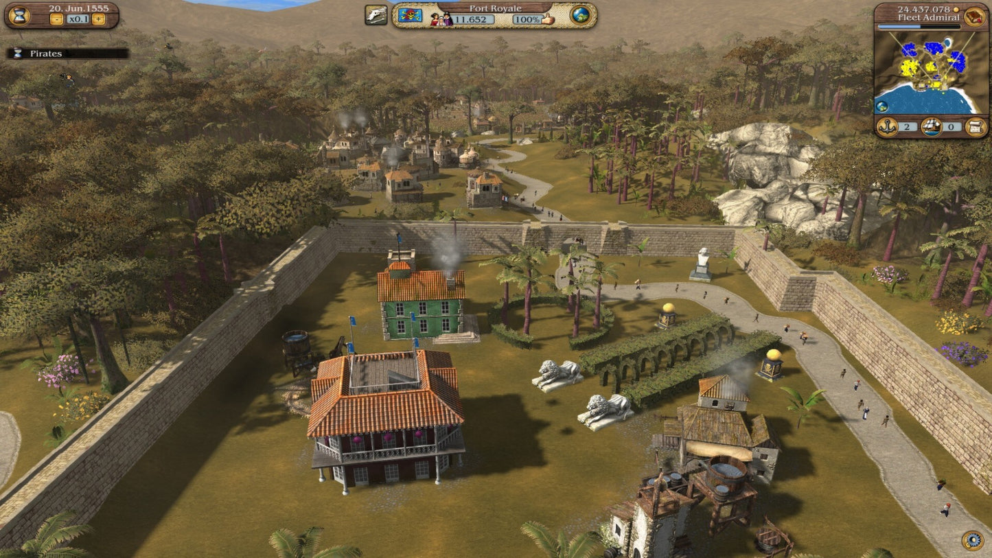 Port Royale 3 | Gold Edition (PC) - Steam Key - GLOBAL   - Kalypso Media [Email/Instant Delivery]