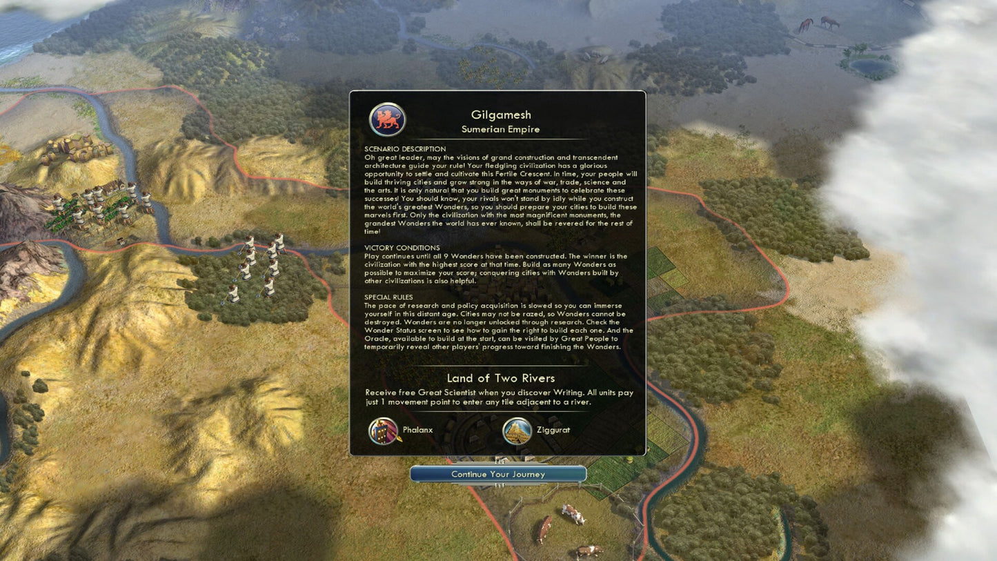 Civilization V - Wonders of the Ancient World Scenario Pack Steam Key GLOBAL   - 2K Games [Email/Instant Delivery]
