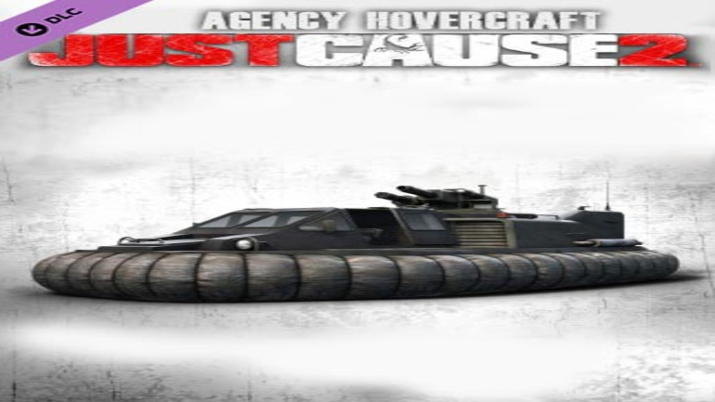 Just Cause 2: Agency Hovercraft Steam Key GLOBAL   - SQUARE ENIX [Email/Instant Delivery]