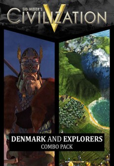 Sid Meier's Civilization V: Denmark and Explorer's Combo Pack Steam Key GLOBAL   - 2K Games [Email/Instant Delivery]