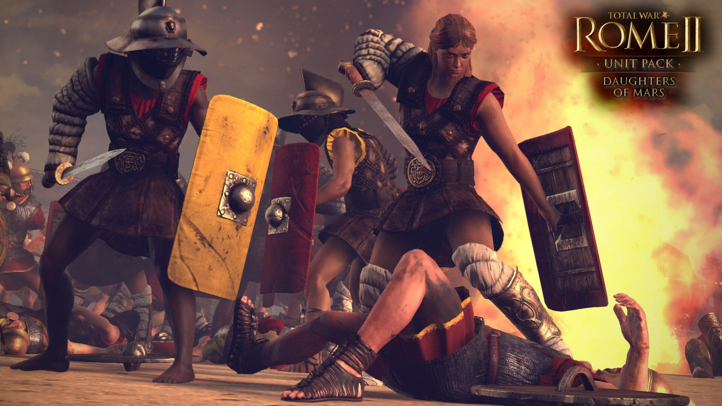 Total War: ROME II - Daughters of Mars Steam Key GLOBAL   - SEGA [Email/Instant Delivery]