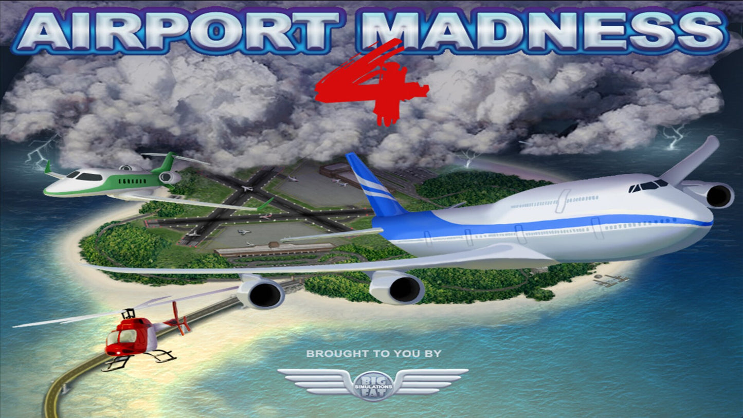Airport Madness 4 (PC) - Steam Key - GLOBAL   - Big Fat Simulations Inc. [Email/Instant Delivery]