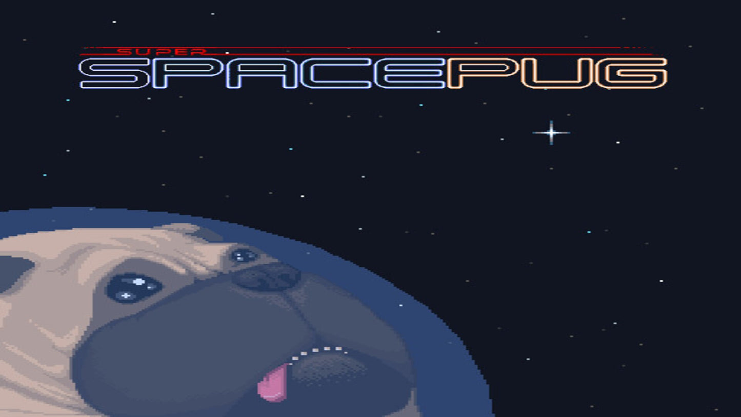 Super Space Pug Steam Key GLOBAL   - Back To Basics Gaming [Email/Instant Delivery]
