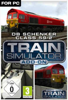 Train Simulator: DB Schenker Class 59/2 Loco Add-On Steam Gift GLOBAL   - Dovetail Games - Trains [Email/Instant Delivery]