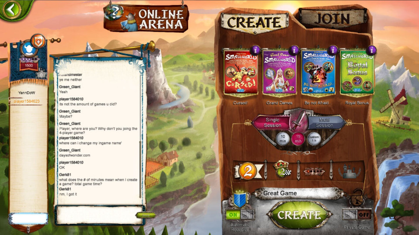 Small World 2 - Grand Dames Steam Key GLOBAL   - Days of Wonder [Email/Instant Delivery]