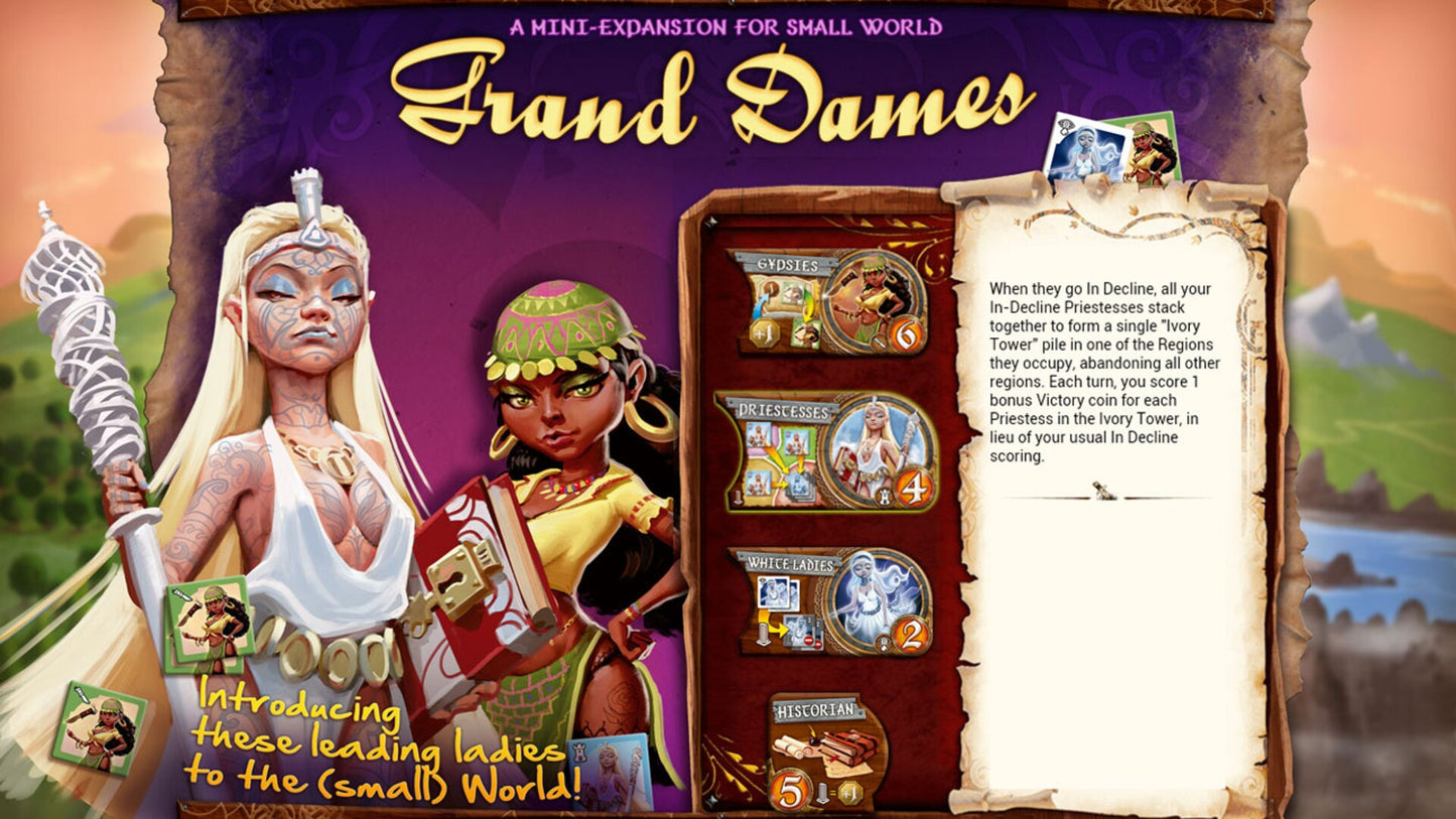 Small World 2 - Grand Dames Steam Key GLOBAL   - Days of Wonder [Email/Instant Delivery]