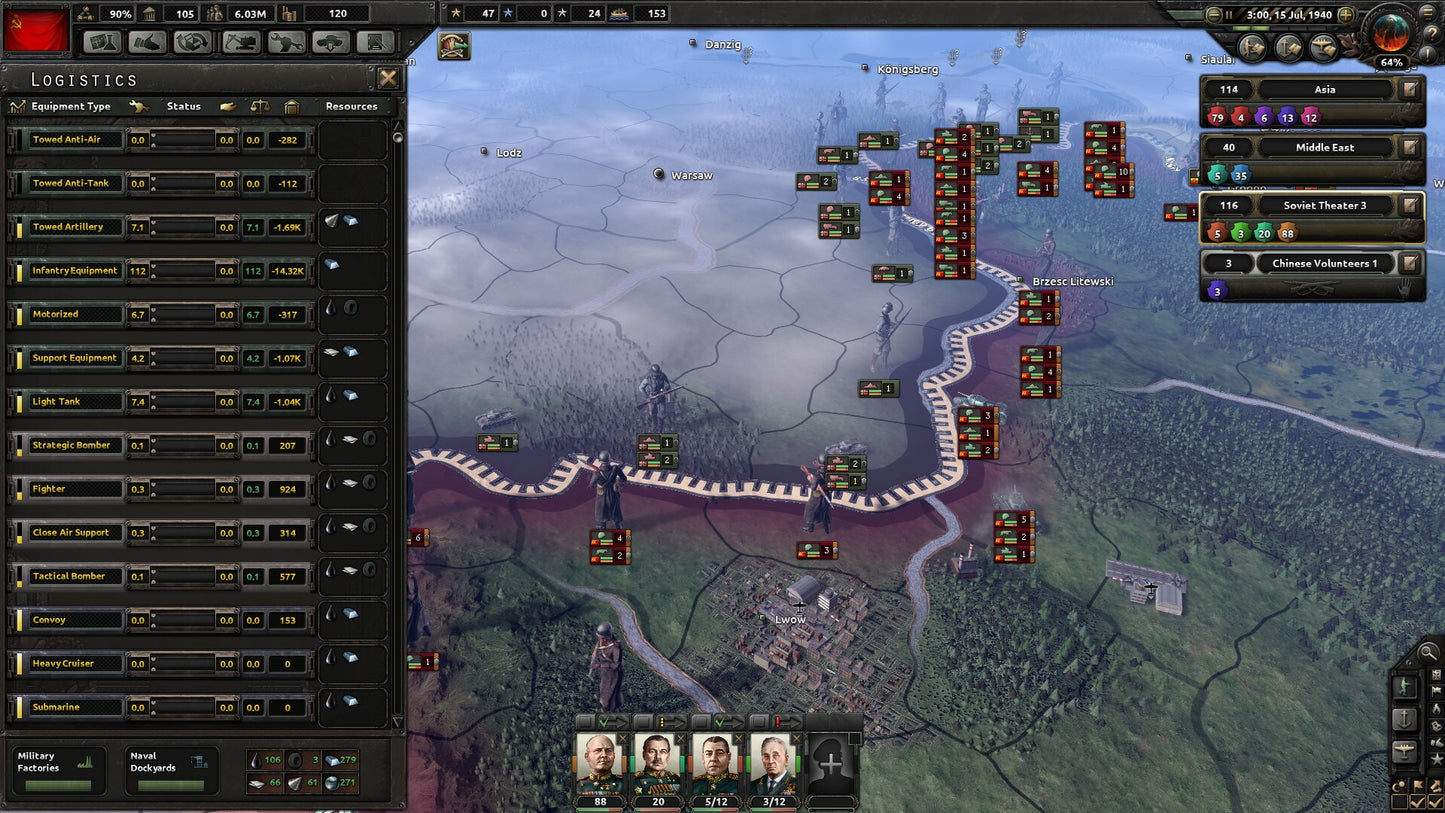 Hearts of Iron IV | General Edition (PC) - Steam Key - GLOBAL   - Paradox Interactive [Email/Instant Delivery]