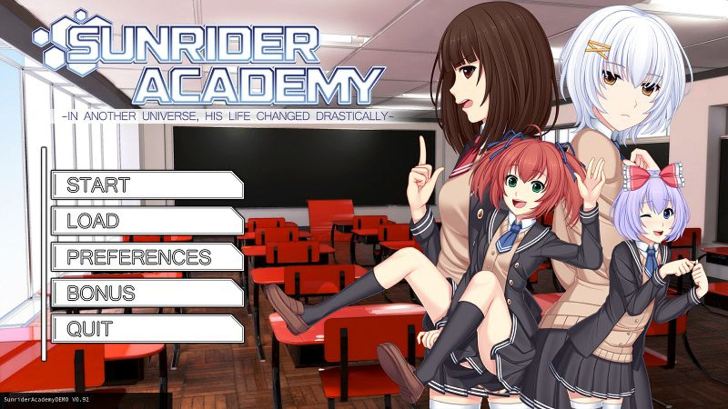 Sunrider Academy (PC) - Steam Key - GLOBAL   - Sekai Project [Email/Instant Delivery]