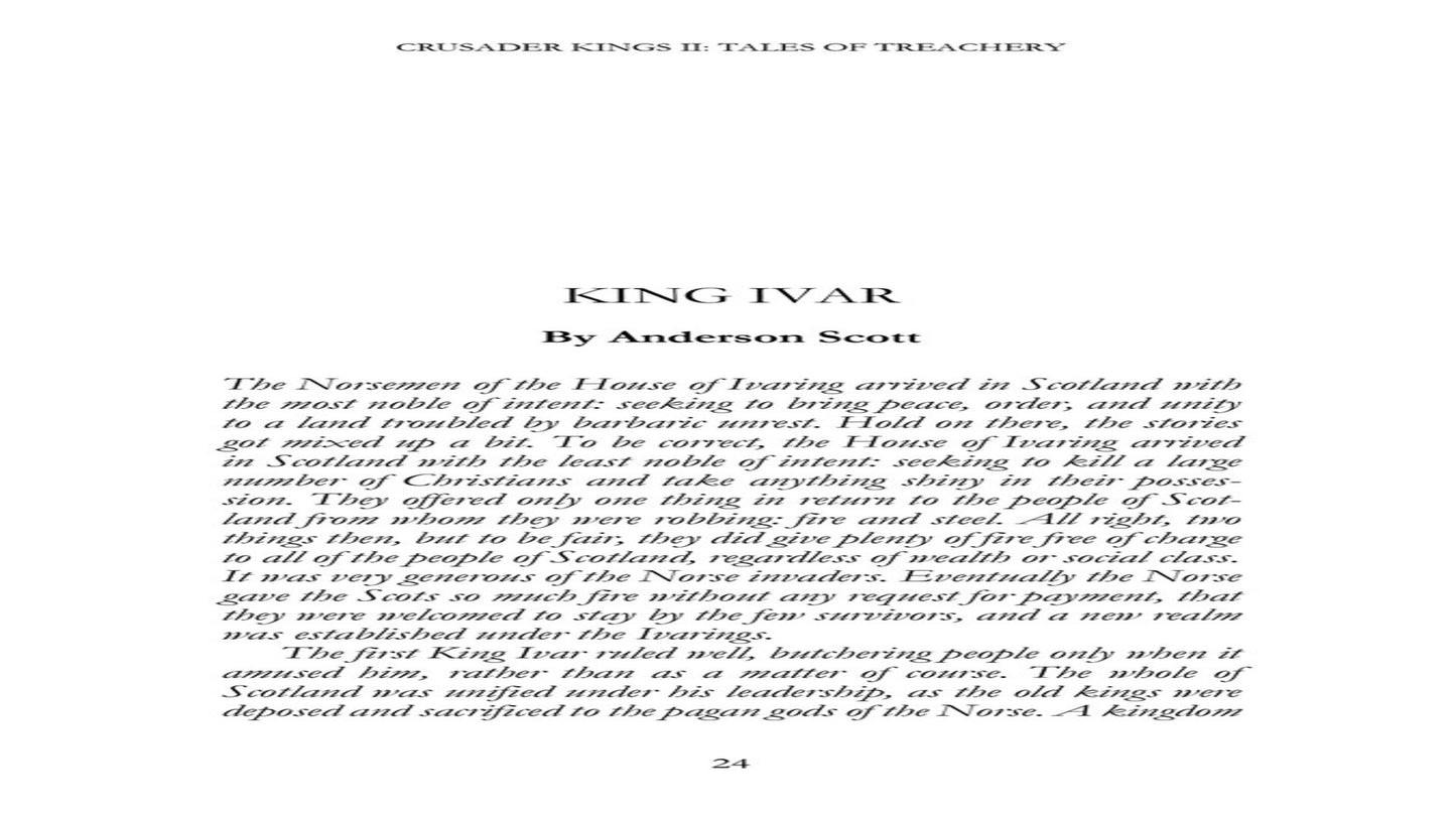 Crusader Kings II Ebook - Tales of Treachery Steam Key GLOBAL  [Email/Instant Delivery]