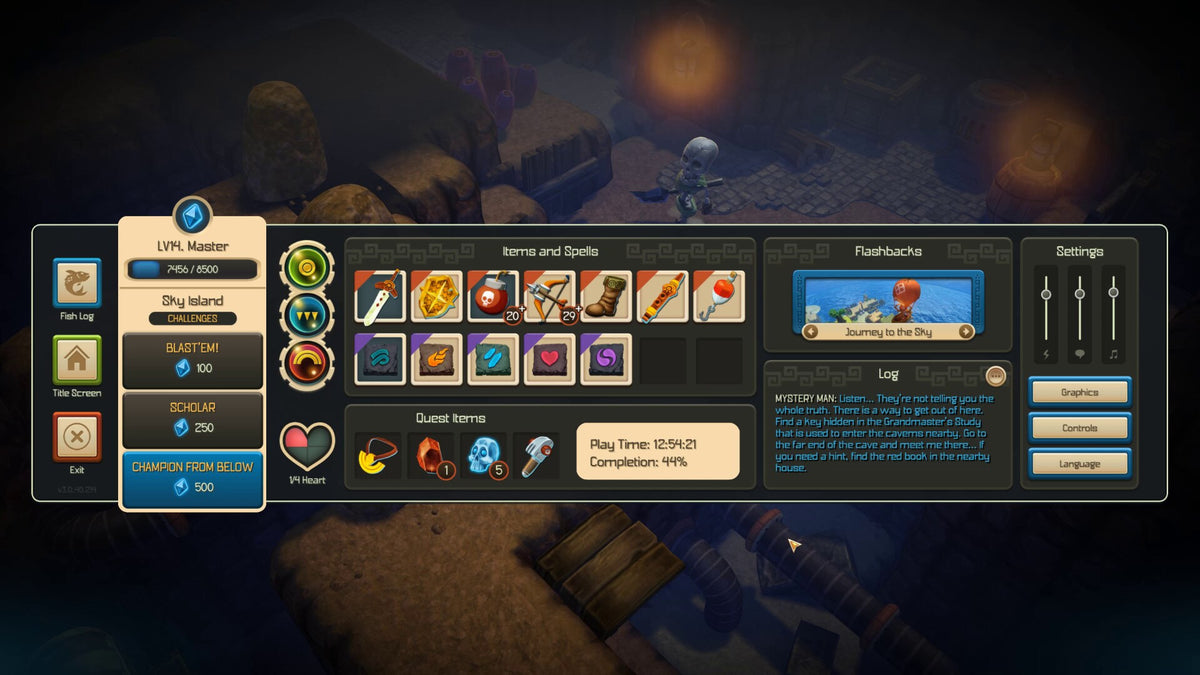 Oceanhorn: Monster of Uncharted Seas Steam Key GLOBAL   - FDG Entertainment [Email/Instant Delivery]