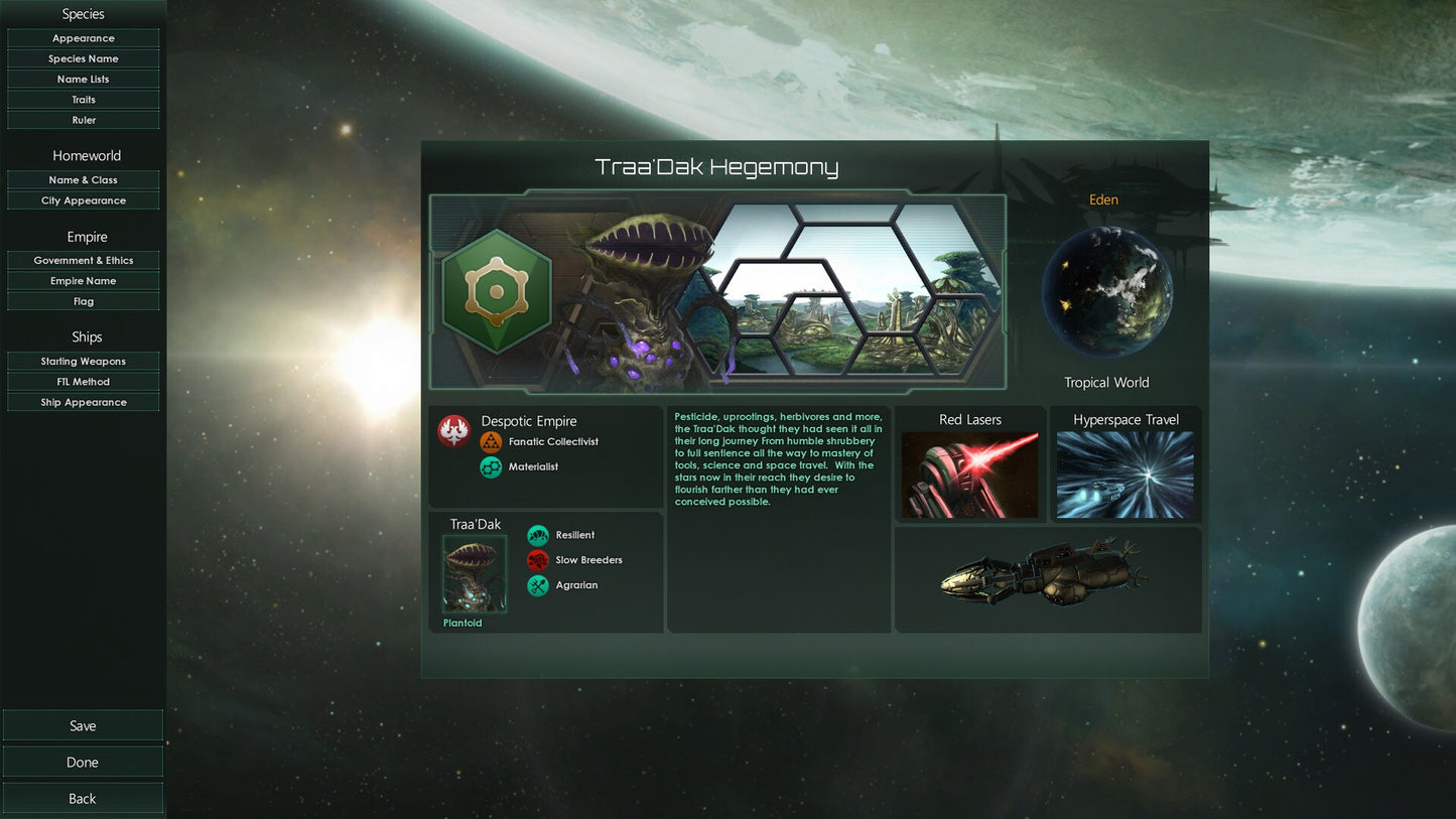 Stellaris: Plantoids Species Pack (PC) - Steam Key - GLOBAL   - Paradox Interactive [Email/Instant Delivery]
