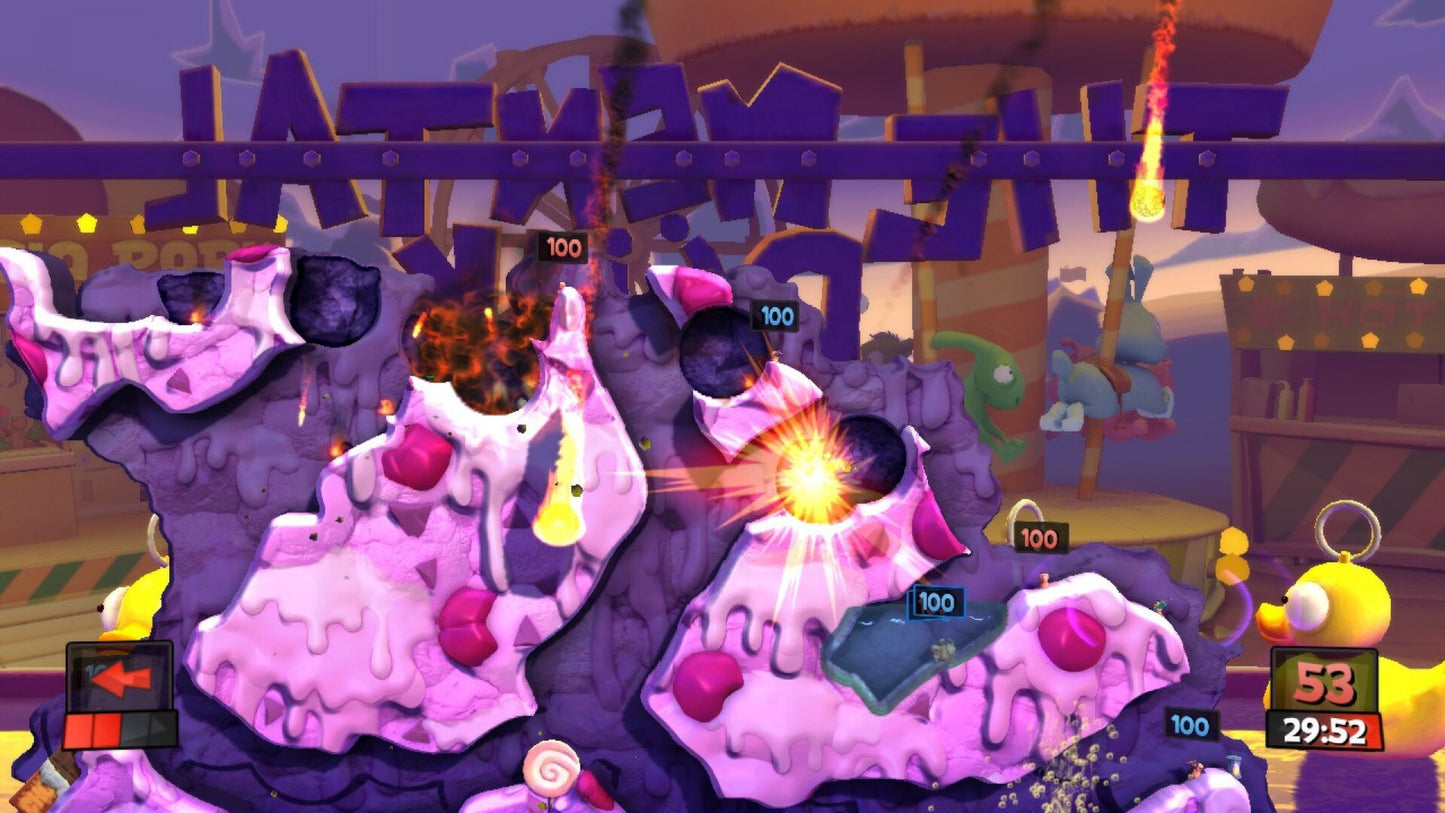 Worms Revolution: Funfair (PC) - Steam Key - GLOBAL   - Team17 Digital Ltd [Email/Instant Delivery]