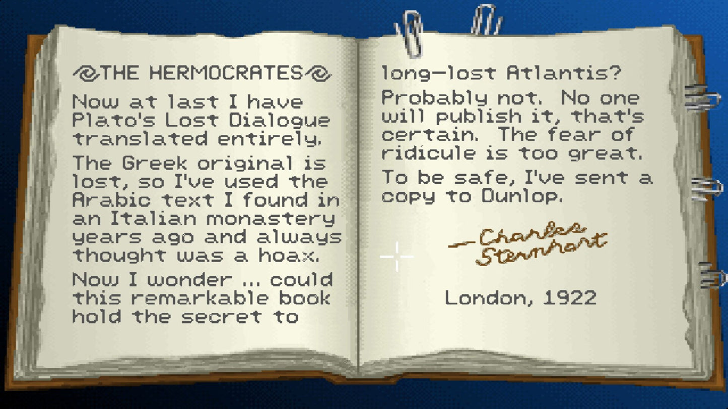 Indiana Jones and the Fate of Atlantis Steam Key GLOBAL   - Disney Interactive [Email/Instant Delivery]