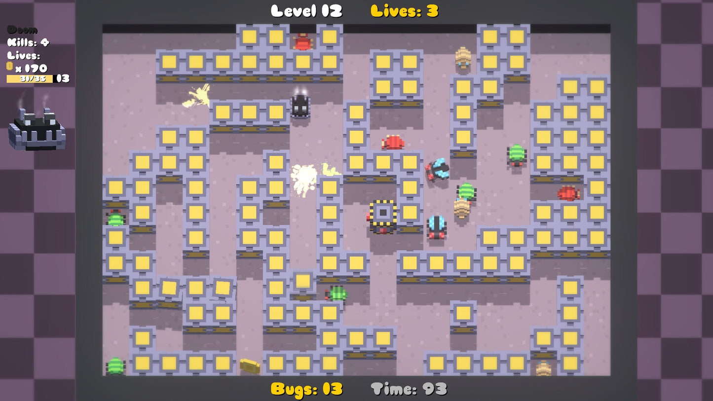 Oh No! Bugs! Steam Key GLOBAL   - Doomster Entertainment [Email/Instant Delivery]