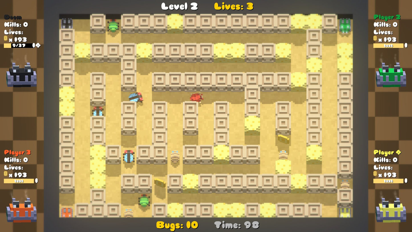 Oh No! Bugs! Steam Key GLOBAL   - Doomster Entertainment [Email/Instant Delivery]