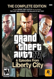 Grand Theft Auto IV | Complete Edition (PC) - Rockstar Key - GLOBAL   - Rockstar Games [Email/Instant Delivery]