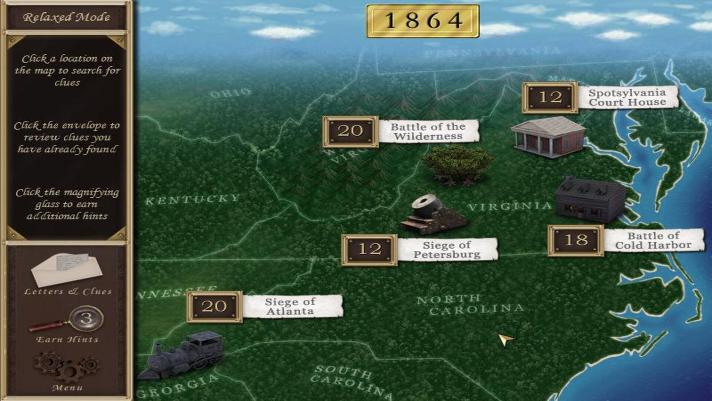 Hidden Mysteries: Civil War Steam Key GLOBAL   - GameMill Entertainment [Email/Instant Delivery]