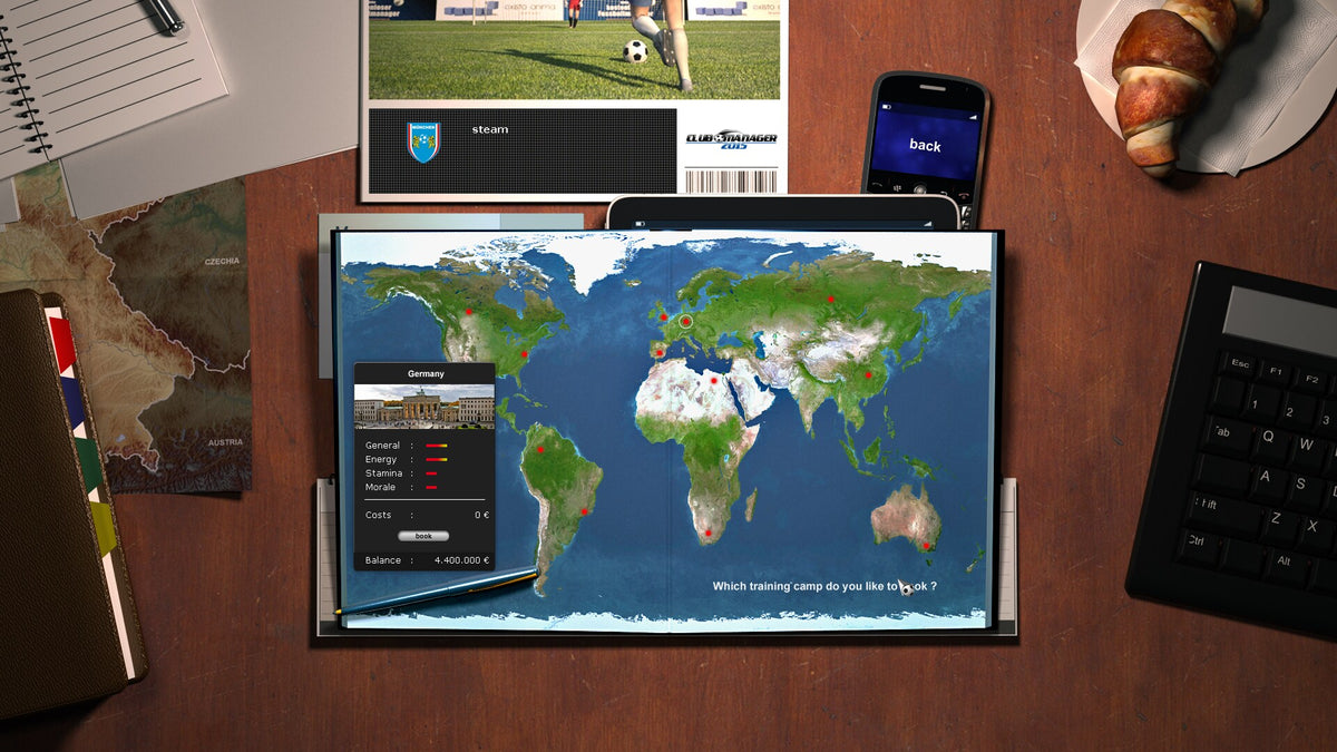 Club Manager 2015 Steam Key GLOBAL   - 2tainment [Email/Instant Delivery]
