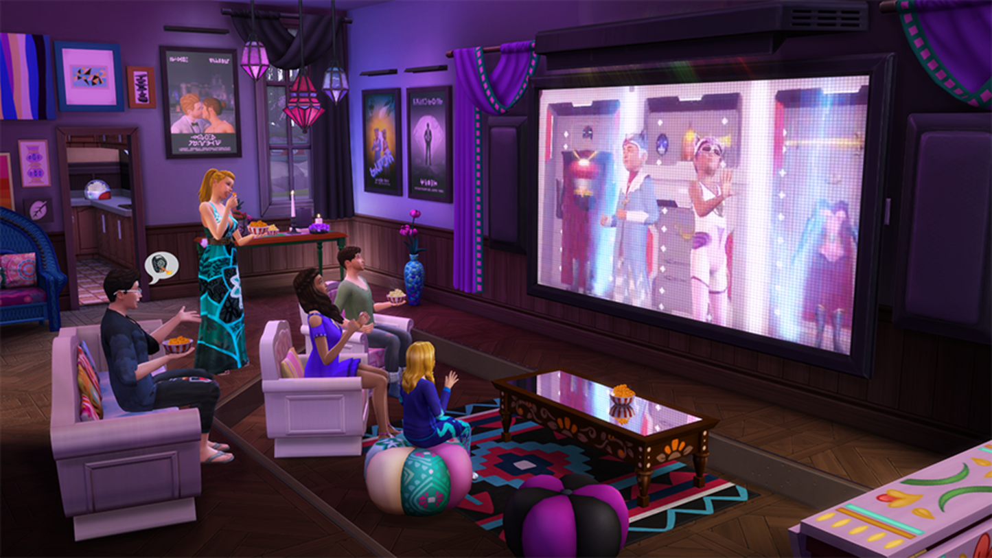 The Sims 4: Movie Hangout Stuff! EA App Key GLOBAL   - Electronic Arts [Email/Instant Delivery]