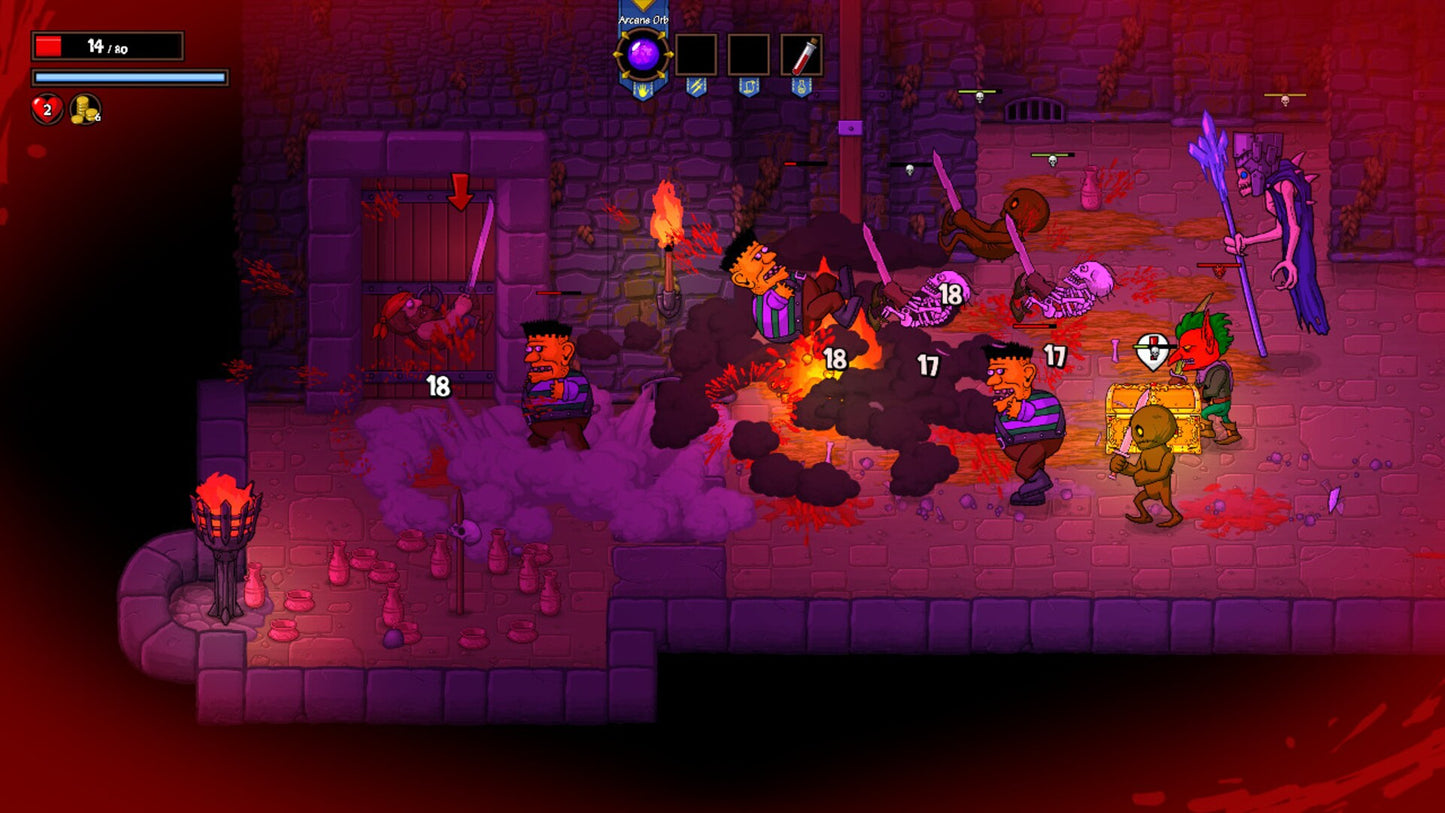 Rampage Knights Steam Gift GLOBAL   - Rake in Grass [Email/Instant Delivery]