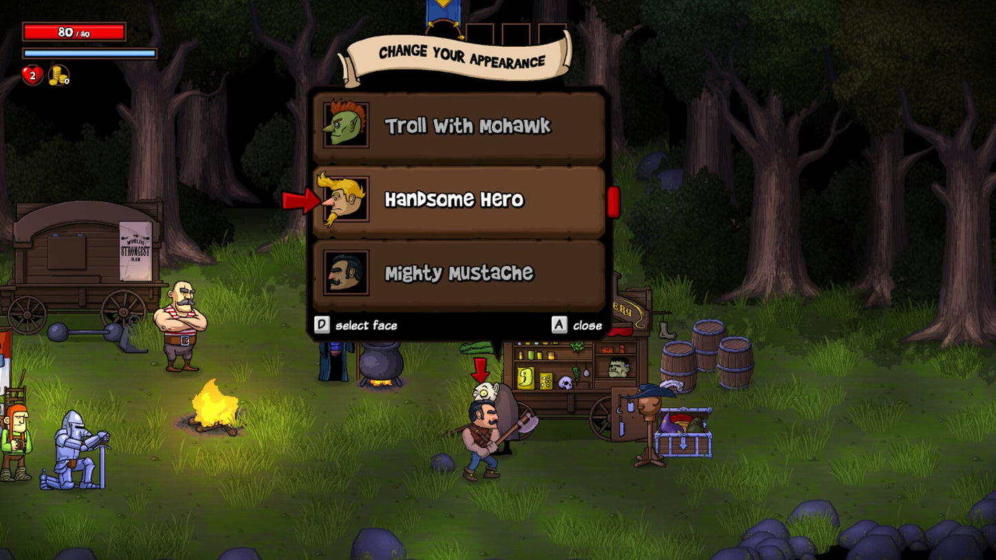 Rampage Knights Steam Gift GLOBAL   - Rake in Grass [Email/Instant Delivery]