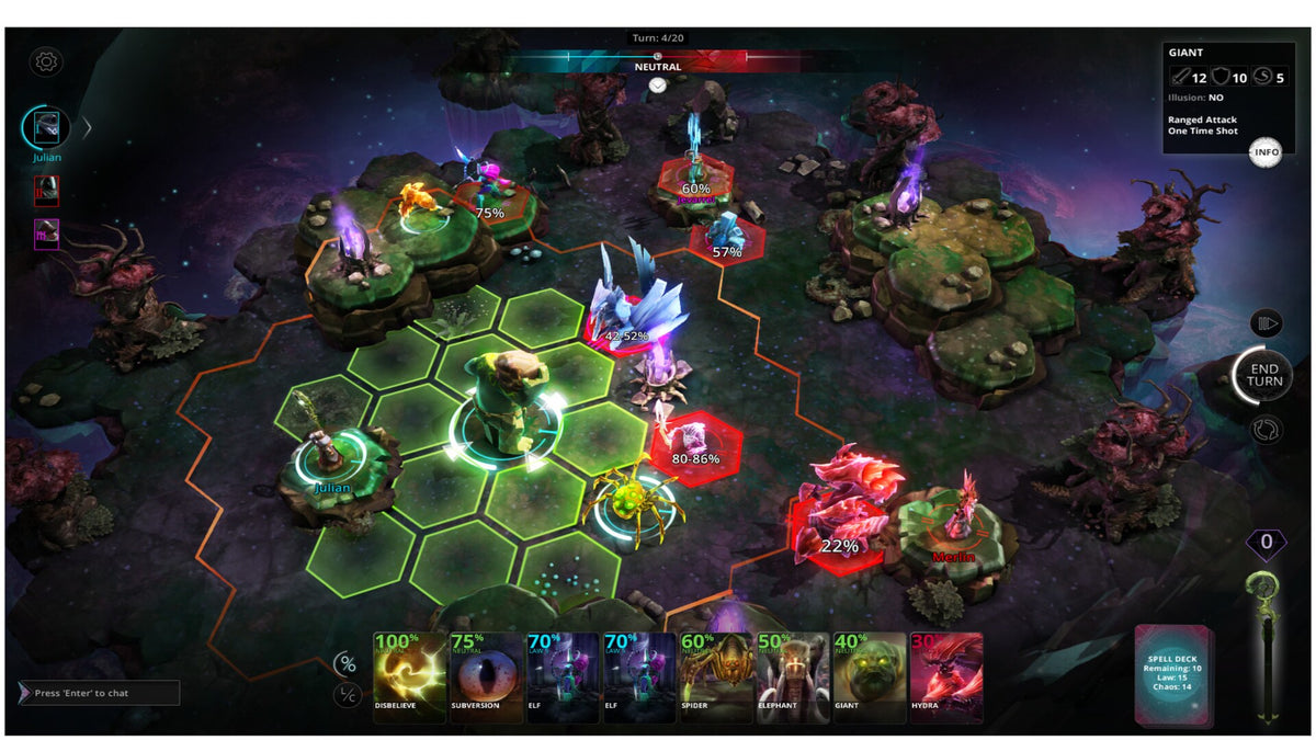 Chaos Reborn Steam Key GLOBAL   - Snapshot Games Inc. [Email/Instant Delivery]