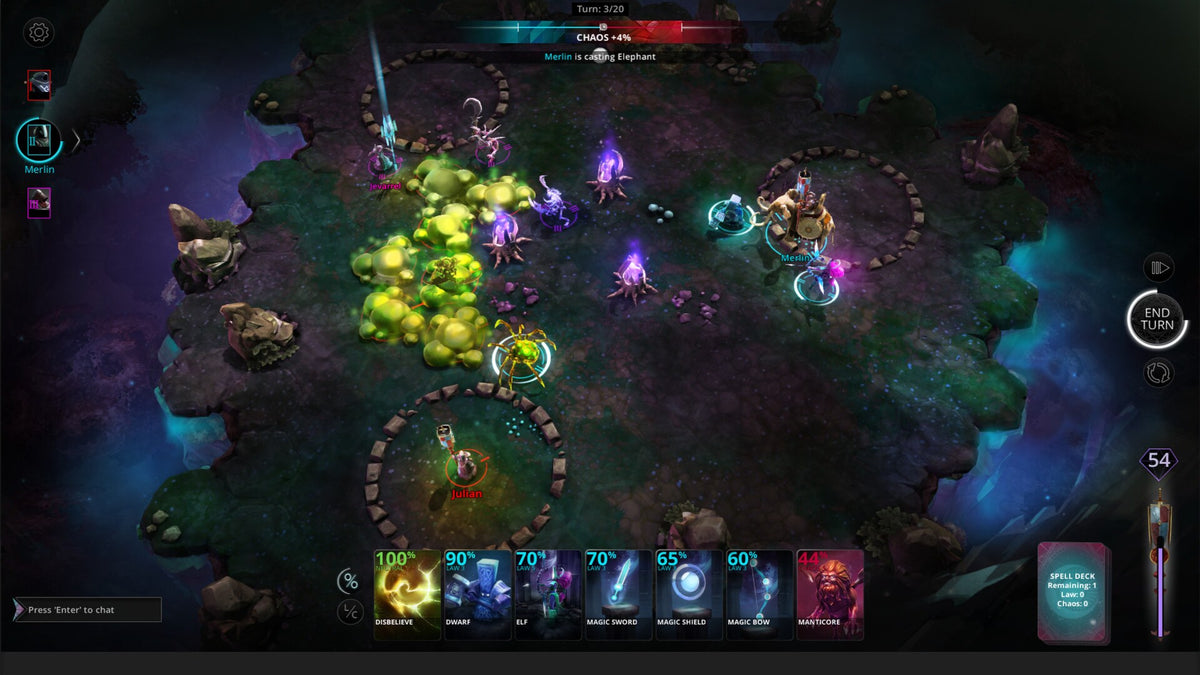 Chaos Reborn Steam Key GLOBAL   - Snapshot Games Inc. [Email/Instant Delivery]