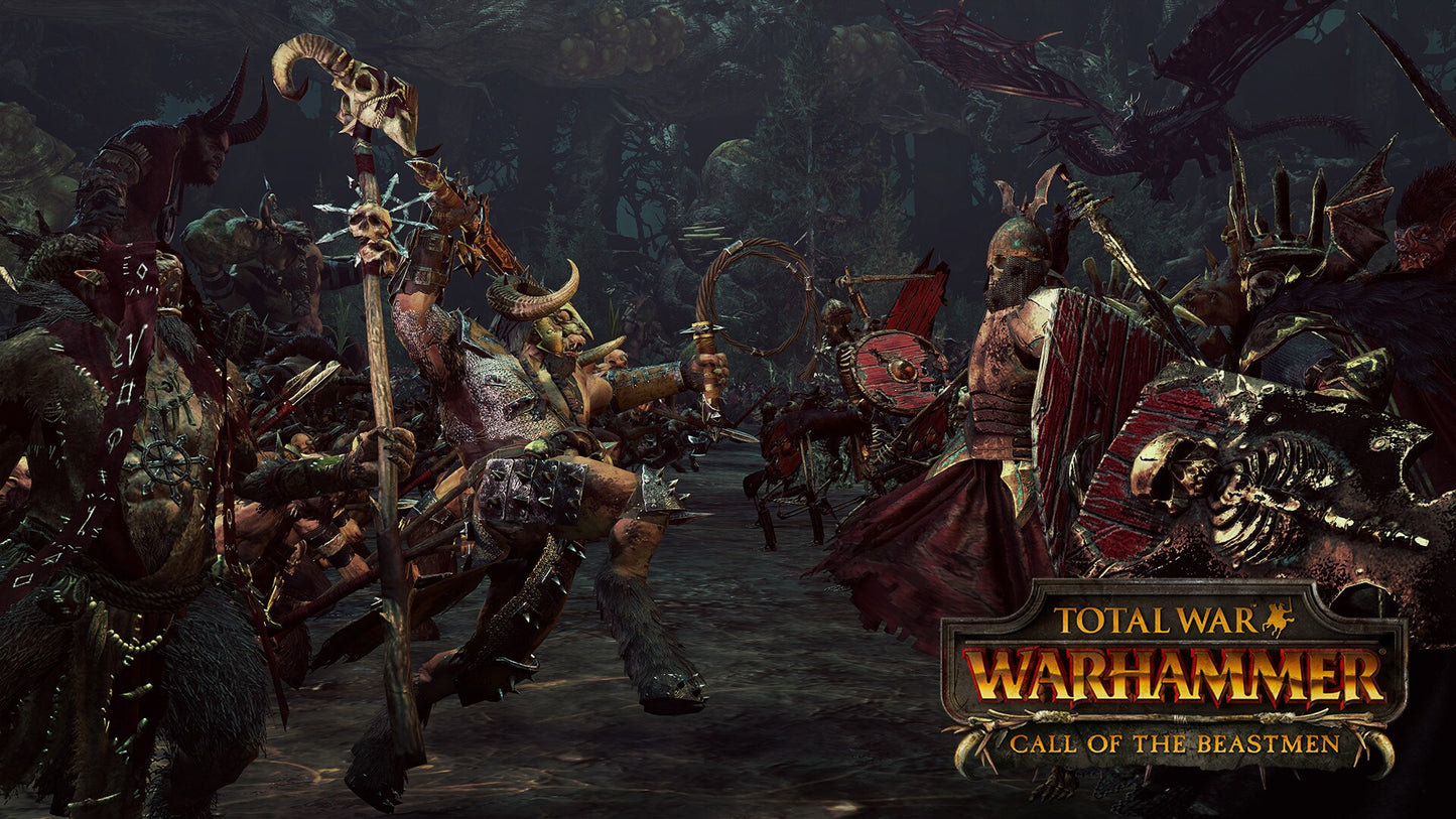 Total War: WARHAMMER - Call of the Beastmen (PC) - Steam Key - GLOBAL   - Feral Interactive (Linux) [Email/Instant Delivery]