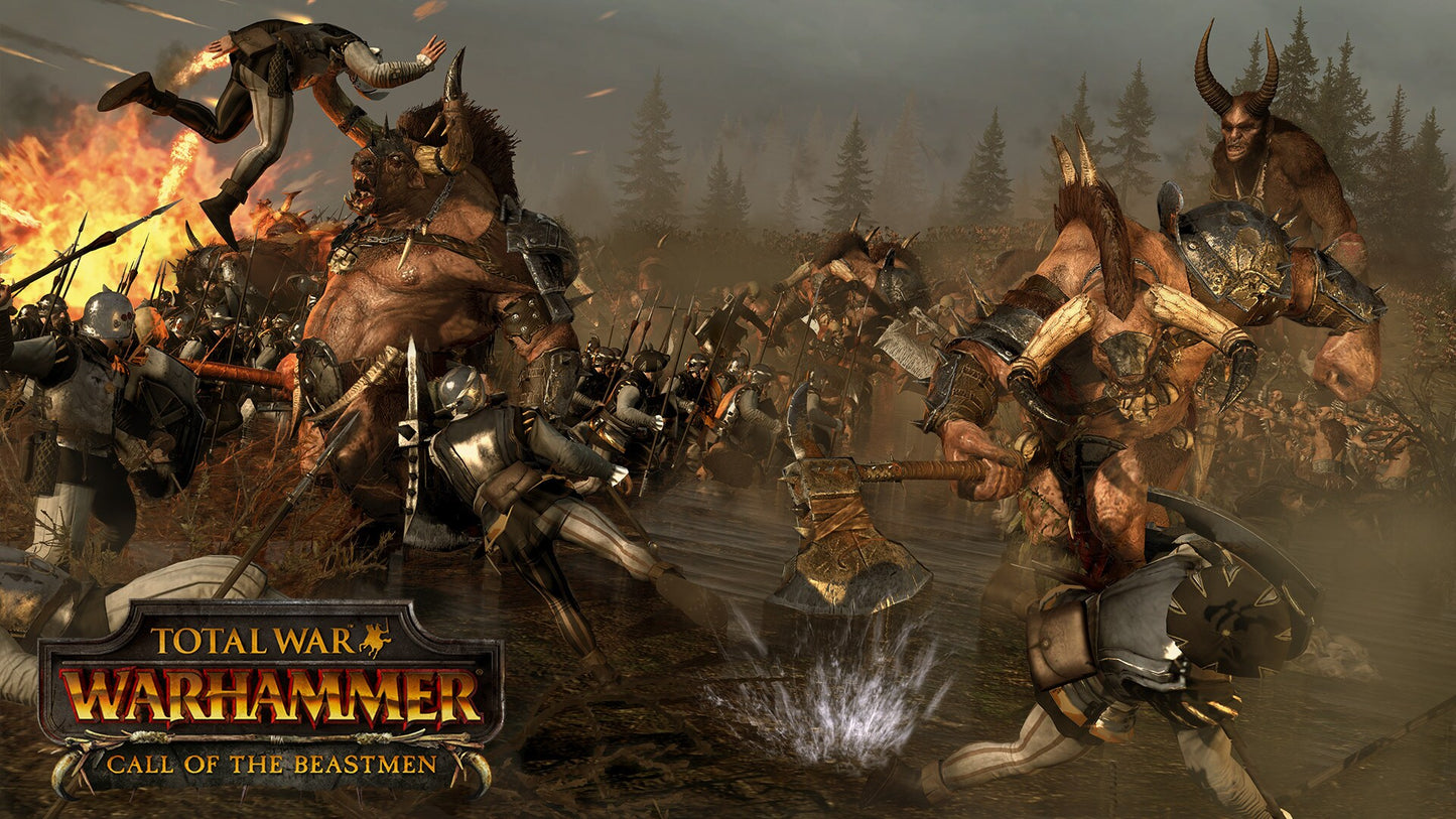 Total War: WARHAMMER - Call of the Beastmen (PC) - Steam Key - GLOBAL   - Feral Interactive (Linux) [Email/Instant Delivery]