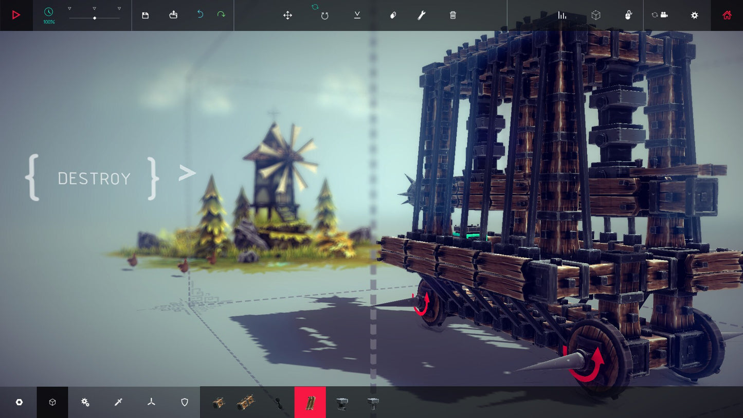 Besiege (PC) - Steam Key - GLOBAL   - Spiderling Studios [Email/Instant Delivery]