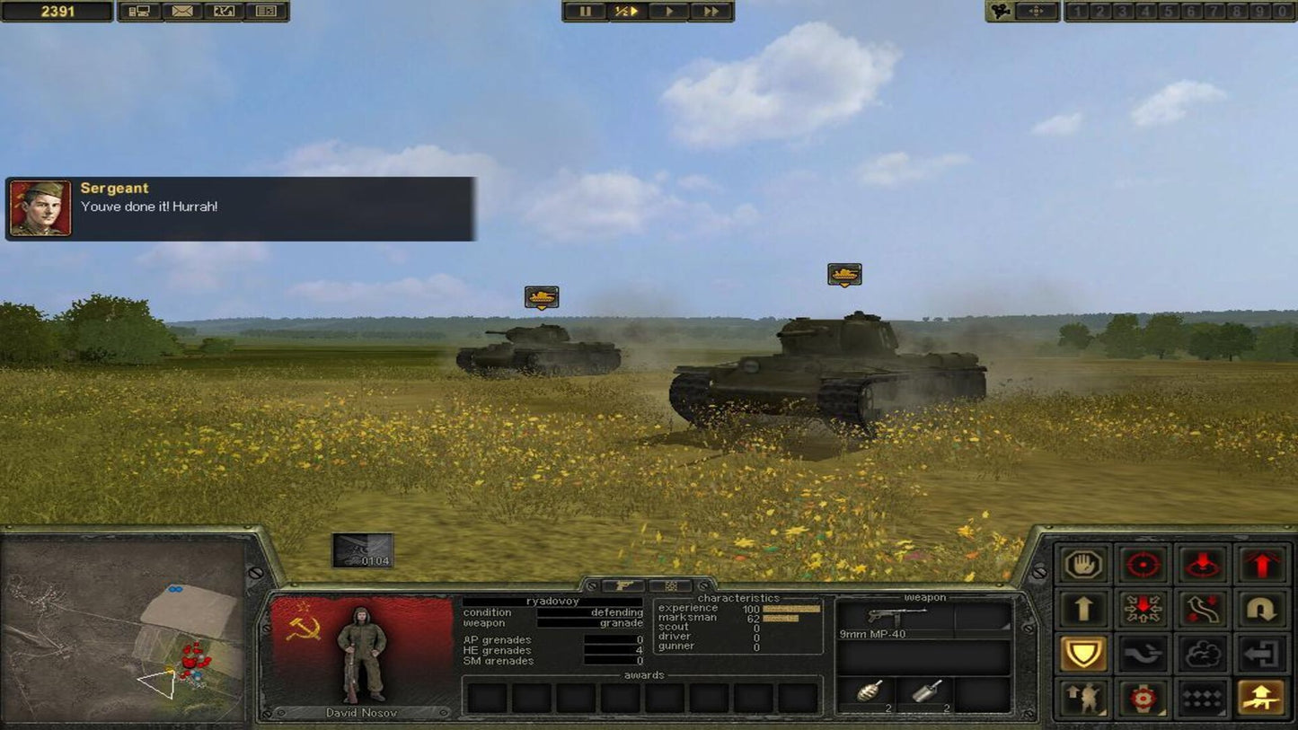 Theatre of War 2: Kursk 1943 + Battle for Caen Steam Key GLOBAL   - 1C Company [Email/Instant Delivery]