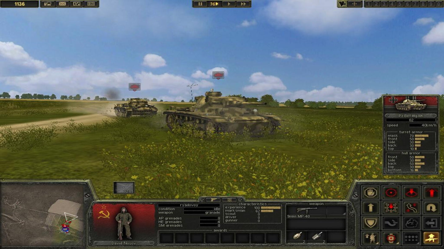 Theatre of War 2: Kursk 1943 + Battle for Caen Steam Key GLOBAL   - 1C Company [Email/Instant Delivery]