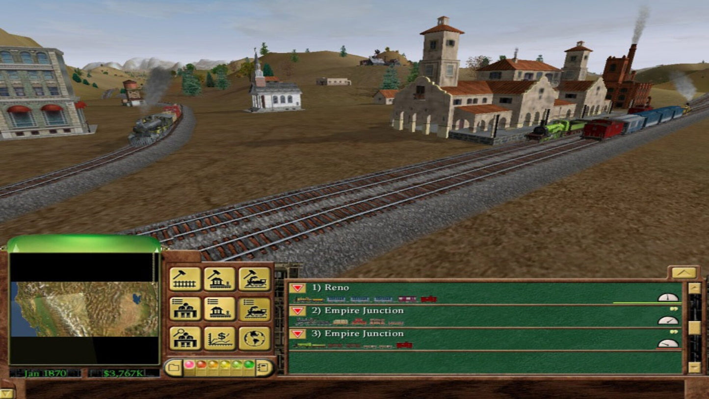 Railroad Tycoon 3 (PC) - GOG.COM Key - GLOBAL   - 2K Games [Email/Instant Delivery]
