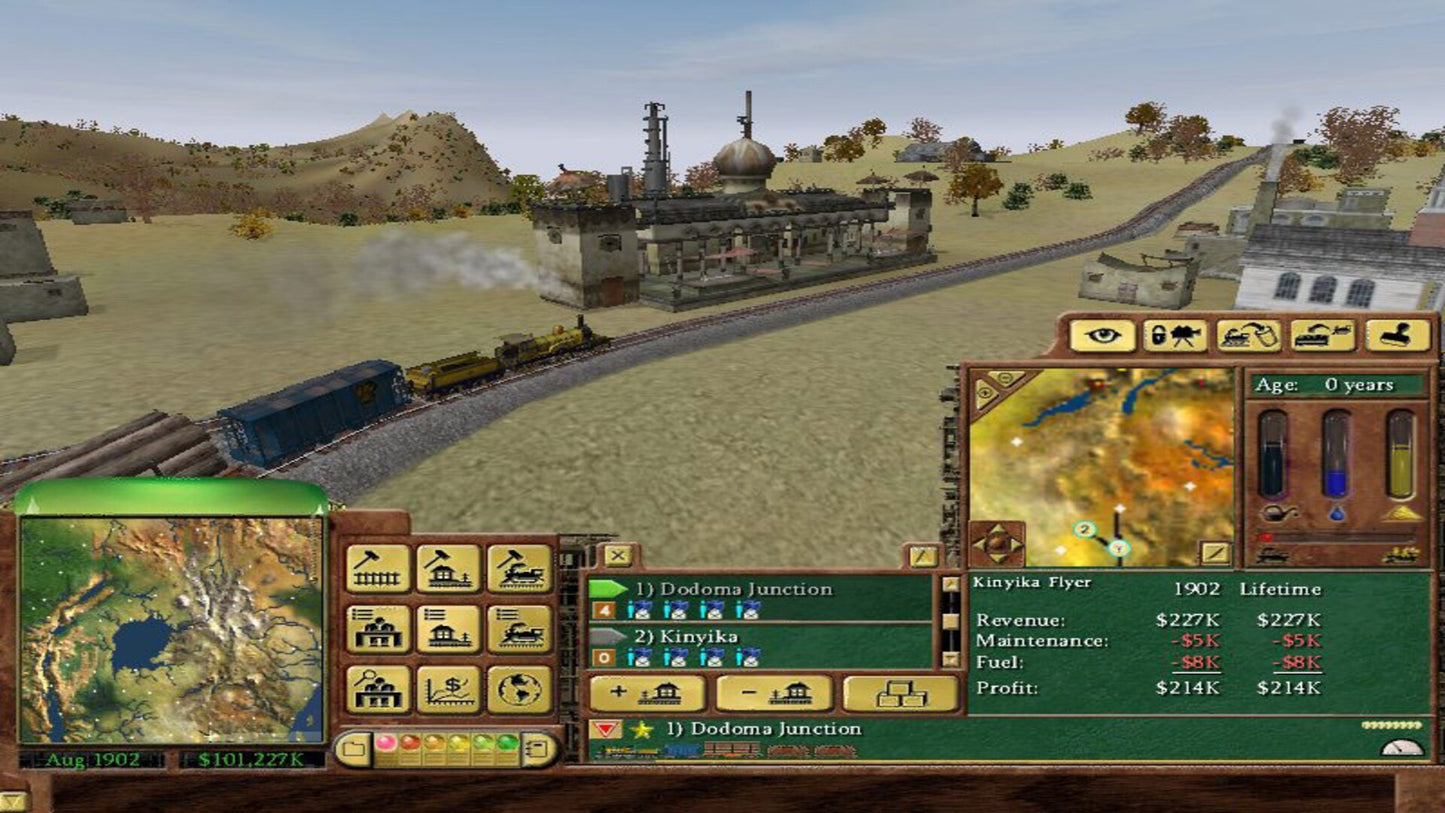 Railroad Tycoon 3 (PC) - GOG.COM Key - GLOBAL   - 2K Games [Email/Instant Delivery]