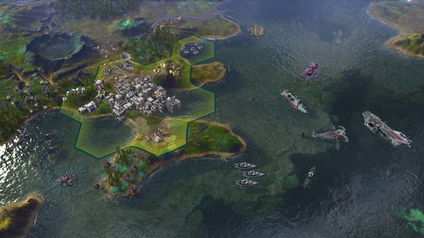Sid Meier's Civilization: Beyond Earth - Rising Tide Steam Key GLOBAL   - Aspyr (Mac, Linux) [Email/Instant Delivery]