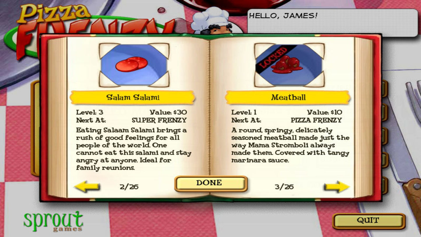Pizza Frenzy Deluxe Steam Gift GLOBAL   - PopCap Games, Inc. [Email/Instant Delivery]