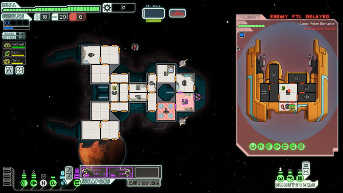FTL: Advanced Edition (PC) - Steam Key - GLOBAL   - Subset Games [Email/Instant Delivery]