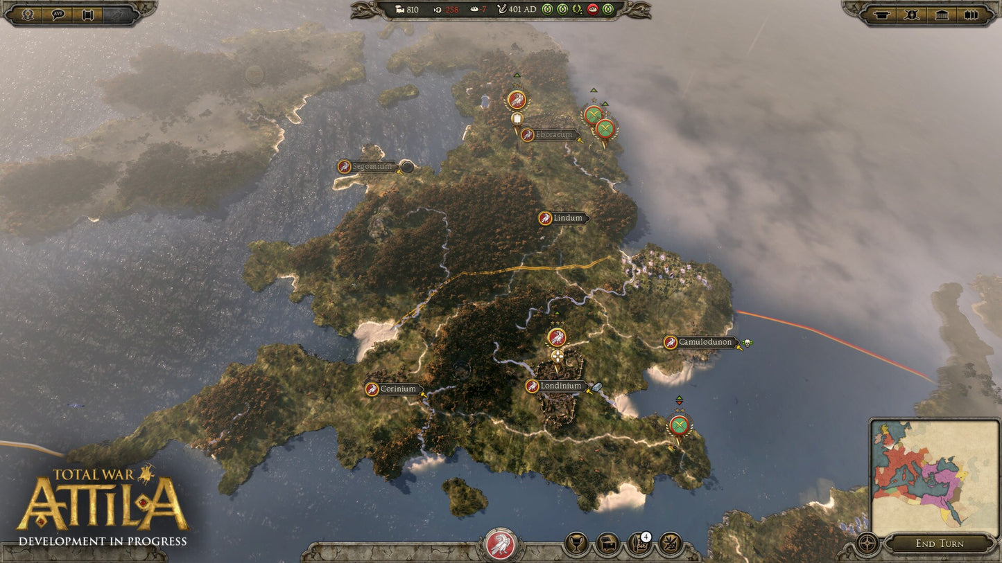 Total War: Attila (PC) - Steam Key - NORTH AMERICA   - SEGA [Email/Instant Delivery]