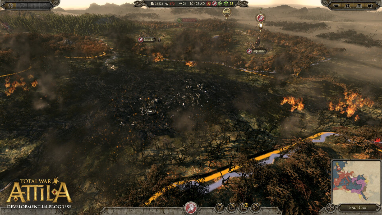Total War: Attila (PC) - Steam Key - NORTH AMERICA   - SEGA [Email/Instant Delivery]