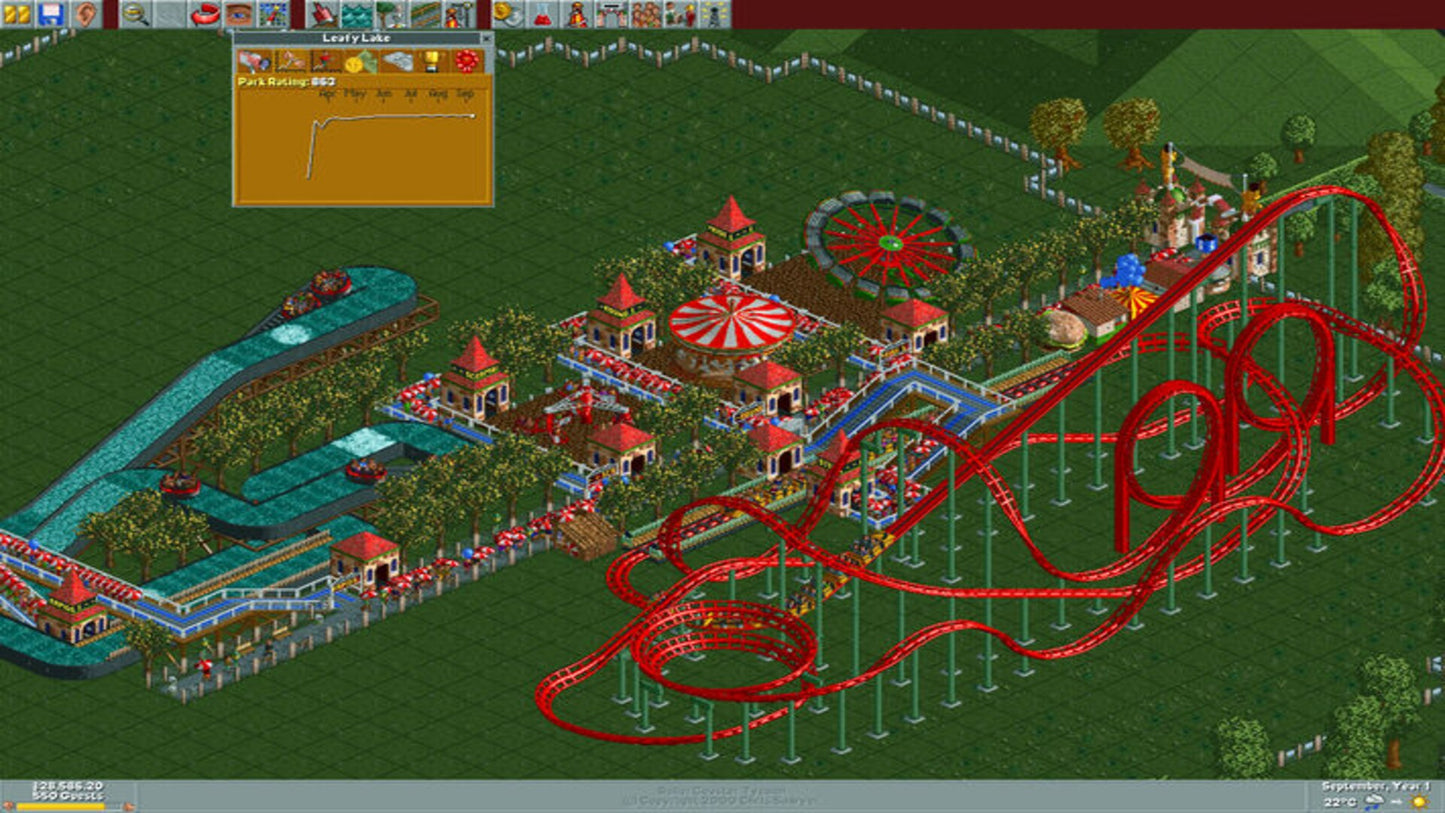 RollerCoaster Tycoon: Deluxe GOG.COM Key GLOBAL   - Atari [Email/Instant Delivery]