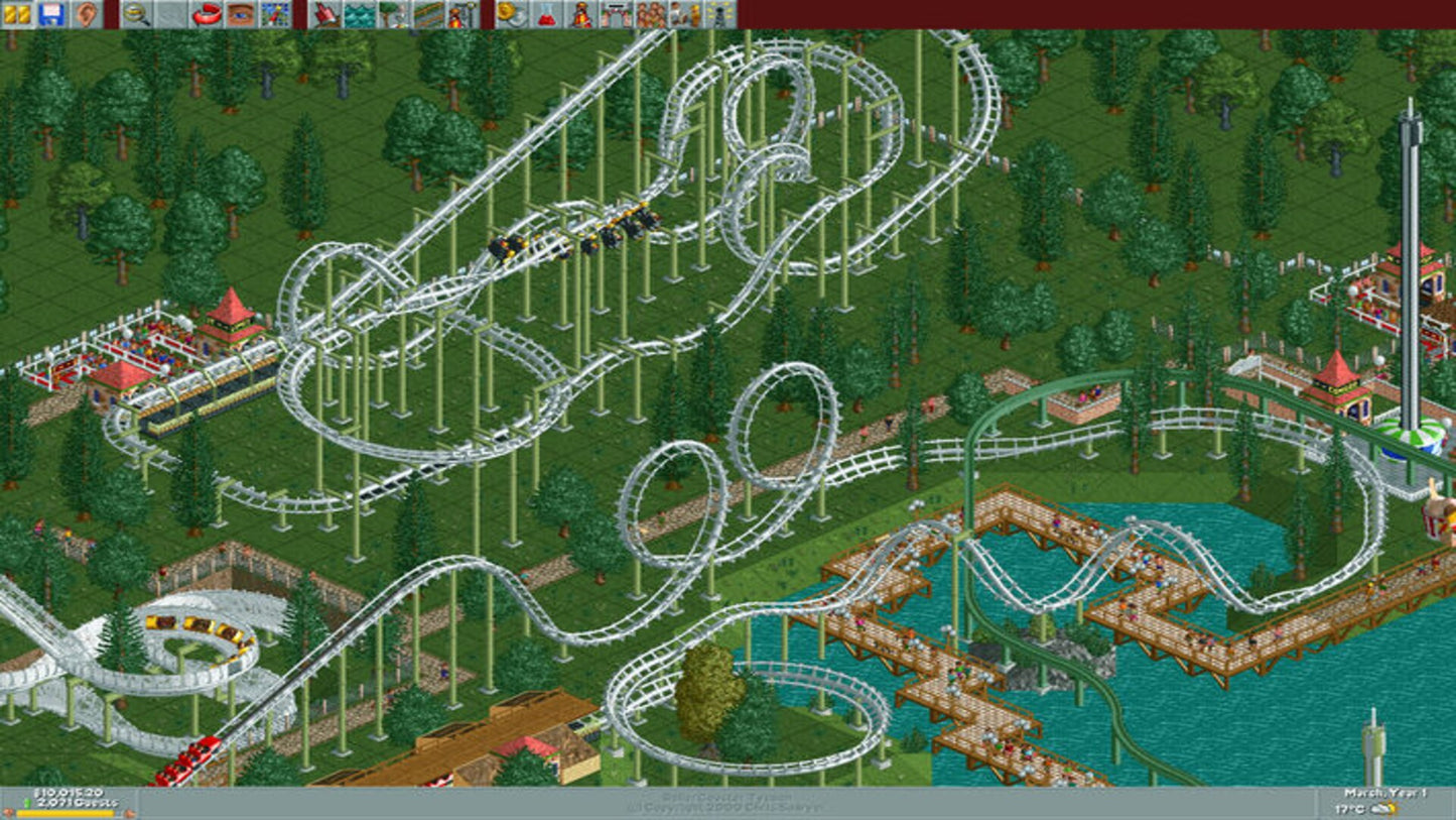 RollerCoaster Tycoon: Deluxe GOG.COM Key GLOBAL   - Atari [Email/Instant Delivery]