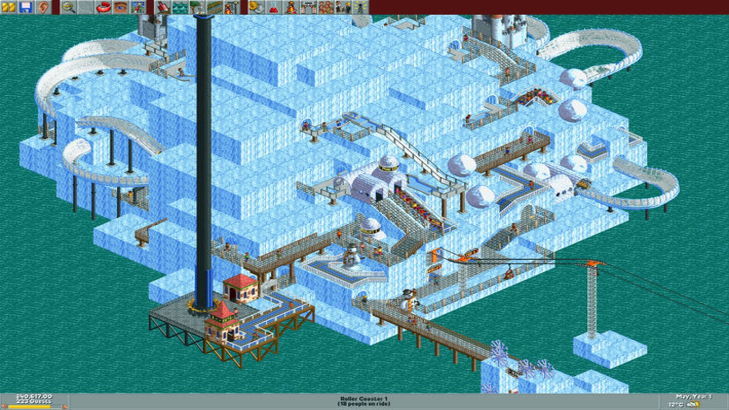 RollerCoaster Tycoon: Deluxe GOG.COM Key GLOBAL   - Atari [Email/Instant Delivery]